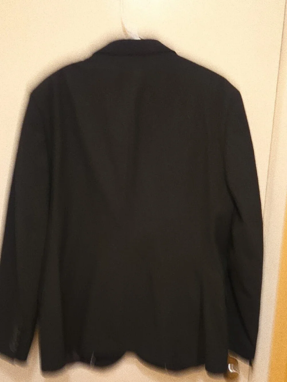 Men's J Ferrar Slim Black Notch Lapel Blazer
